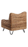 DENZZO - Fauteuil Fibres Naturelles Jacinthe