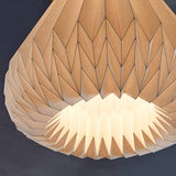 Lustres Plafonniers Suspensions Lampe Suspension Nordic Design Créatif Personnalité Salon Éclairage Chambre Chaude Bar Lustre En Origami Fait Main Restaurant Restaurant Pendante Lampe Lustre Plafonnie