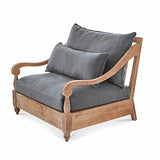 LOBERON Chaise Montcassin, brun/gris
