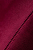 Stylez Chaise Confort en Velours Bordeaux
