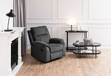AC Design Furniture Bertha Table Basse, Verre, Gris, H: 42 x B: 95 x T: 50 cm