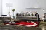 RugVista, Xenia, Fait à la Machine, Tapis, Moderne, Longue Pile, ∅ 200 cm, Rond, Oeko-Tex Standard 100, Polypropylene, Couloir, Chambre, Cuisine, Salon, Beige/Bleu
