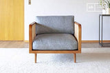 pib Fauteuil en Bois et cannage starheim - Bois Massif, Grand Confort d'assise, Association Facile, Finition Vernie | Un Fauteuil atypique au Magnifique cannage - Brun Noisette (L85 x H79 x P83 cm)