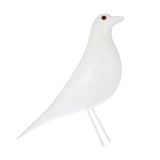 MagiDeal Statue Oiseaux En Résine Ornement De Décoration Figurine Décor Bricolage Jardin Maison - Blanc