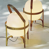 Lampe De Chevet Bambou Bois Respectueuse l'environnement,Abat Jour Verre Bambou Recouvert d'un Corps en Verre Décoratif Lampe De Table,Salon Salle À Manger Lumière De Nuit
