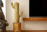 Cactus de Esparto pleita tressée à la main – Figurine de décoration pour tout intérieur ou extérieur, fabriquée en Espagne (145)