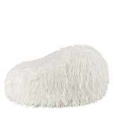 Icon Pouf Classique en Fausse Fourrure, Pouf Gros de Salon, Pouf Fauteuil pour Adultes avec Remplissage