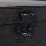 vidaXL Bois Massif Table Basse Coffre de Rangement Banc d'Entrée Couloir
