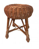 Rattan im Trend Tabouret en rotin pour enfant Marron naturel