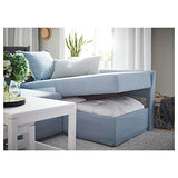 Ikea Holmsund Orrsta Canapé-lit d'angle Bleu clair