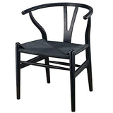 wangbadan Barstools Adjustable Counter Height Stools Swivel Chaise Wishbone en Bois Hans Wegner Y Chaise Solide Salle à Manger en Bois Ash Meubles de Chaise Fauteuil Design Classique