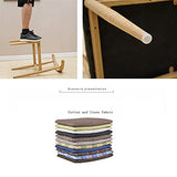 Chaise de Directeur Chaises de salle à manger, imitation Fauteuil de salle à manger en bois massif, mouche sans arche avec dossier Chaises de cuisine moderne Métal pieds-repas Chaises de salle à mange