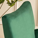 SEPNINE Fauteuil en Velours, Fauteuil en Velours de Style Vintage, Fauteuil de Salon, pour Le Salon, Le Bureau, la Chambre à Coucher