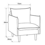Happy Garden Fauteuil Viktor Bleu