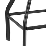 iKayaa Tabouret de Bar de Style Industriel en Bois réglable en Hauteur