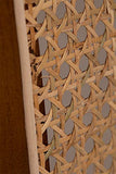 Sensoreve - Chaise de Salle à Manger en rotin, cannage en Canne de rotin, Cadre en Bois (Bois Marron)