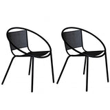 Paris Prix - Lot De 2 Chaises Design Sully Noir