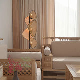 MINDONG HZH Lampadaire noir éclairage cannage tissé lampadaire chambre lumineuse décoration lampe de table salon chevet