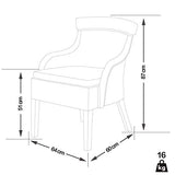 Fauteuil FUEGA en rotin