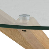 Marque Amazon - Movian Zala - Table basse, 82 x 82 x 40 cm (longueur x largeur x hauteur), Marron