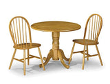 Julian Bowen Windsor Lot de 4 chaises de Salle à Manger, Pin, Miel