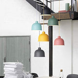 Applique Murale En Acier Inoxydable Xungzl 1-Light Simple Creative fer Pendentif Métal Lumière moderne Salon Restaurant à la décoration Lustre Lampe plafond nordique Fer réglable suspendu Lampe suspen