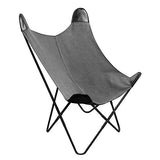 THE HOME DECO FACTORY Butterfly Fauteuil Papillon, Coton, Multicolore, 70 x 77 x 101 cm