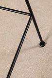 SKLUM Tabouret Haut en Rotin Synthétique Naturel Gouda Naturel Noir ↑75 cm
