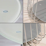 Interlink 50100160 Rivoli Table Basse Métal Cappuccino 50 x 50 x 50 cm