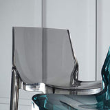 LEI ZE JUN Chaise Haute, Cuisine Restaurant café Tabouret Haut élégant Tabouret de Bar Transparent 0512 (Couleur : D, Taille : 65cm Seat Height)