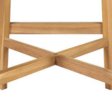 Festnight Ensemble de Bar d'Extérieur et Intérieur Ensemble Table et Chaises Résine Tressée Bois d'Acacia Marron et Gris Clair 3 pcs