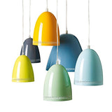 MINI DYNAMO-Suspension Métal Ø16cm bleu denim mat Super Living