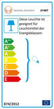 Rétro lampe "BIG BOW" | argent, avec variateur d'intensité | lampe sur pied