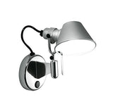 Artemide - Tolomeo Micro Faretto Applique Alu sans Interrupteur
