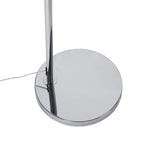 QAZQA arc-basic - Lampe arquée Moderne - 1 lumière - H 1700 mm - Chrome - Design,Moderne,Rétro - Éclairage intérieur - Salon