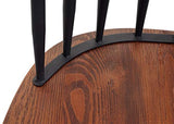 2X Chaise de Salle à Manger HWC-G69, Chaise pour la Cuisine, Style rétro, métal, gastronomie - Vintage Marron