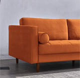 Rubeza Scott 1807CC250483 Canapé 3 places Orange