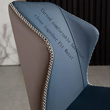 Chaise latérale de cuisine en cuir PU pour salon, cuisine, comptoir de salon, chaise ergonomique, pieds en métal en acier carbone robuste (couleur : rouge)