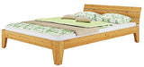 Erst-Holz Cadre de lit Adulte pin Naturel Extra Long 160x220 Robuste et Moderne, sans literie 60.62-16-220oR