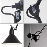 Applique murale réglable industrielle,bras oscillant de levage long pôle lampe de lecture de chevet pour chambre à coucher E27 Vintage applique murale intérieure avec prise et interrupteur, rouge