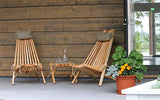 Chilienne en Bois EcoChair (Coussin Offert) Aulne Beige