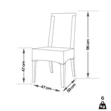 PACIFIC linea Chaise DESNA - Osier/Bois