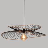 Suspension "Alara" noire - métal filaire D70 cm - Atmosphera créateur d'intérieur