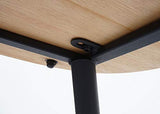 2X Chaise de Salle à Manger HWC-G69, Chaise pour la Cuisine, Style rétro, métal, gastronomie - Couleur Nature