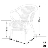 Fauteuil ANIS en rotin