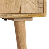 vidaXL Buffet Bois de Manguier Massif Commode Armoire Rangement Table Appoint
