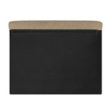 Beliani - Canapé 3 Places - Otra - Tissu, Beige Sable