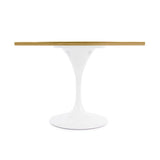 Eero Saarinen Grande Circulaire Table de chêne Tulipe Style