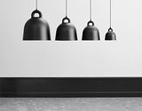 Norman Copenhagen 502092 Lampe Suspendue, Aluminium, Noir, 37x35cm