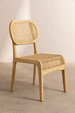 SKLUM Chaise pour Salle à Manger en Bois d'Orme Asly Bois Naturel